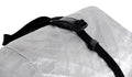 Compression strap detail of the UltrAspire Altruist 28L hydration pack