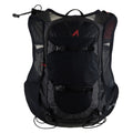 Back view of UltrAspire Zygos 6.0 race vest in black