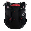 Front view of UltrAspire Zygos 6.0 race vest in black