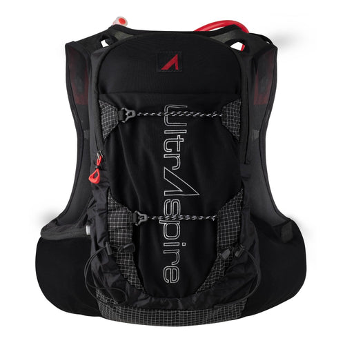 Back view of UltrAspire Zygos 5.0 hydration pack